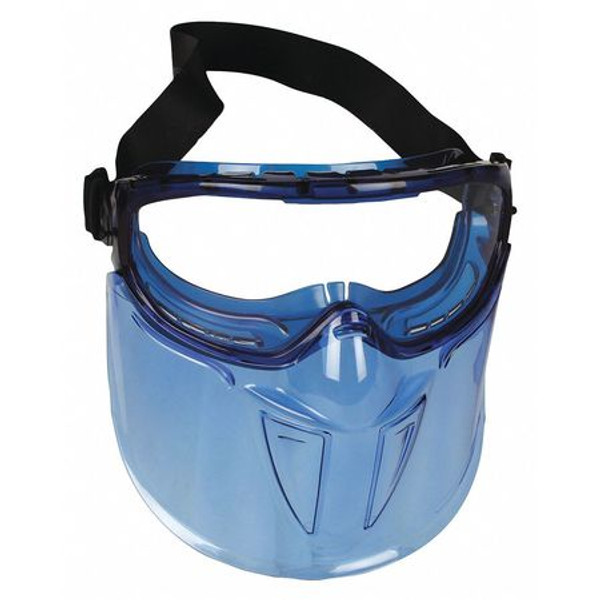 KLEENGUARD 18629 18629 Full Face Faceshield Blue Frame Anti Fog Clear - Sold Each