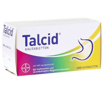 Talcid® Kautabletten (Chew Tablets) 100st