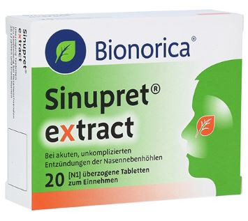 Sinupret Extract Überzogene Tabletten (Coated Tablets) 20st