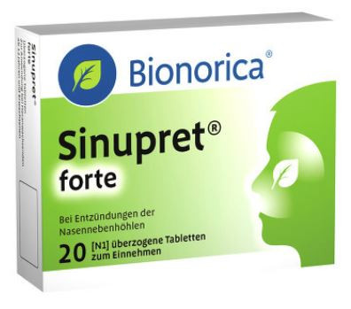 Sinupret Forte Überzogene Tabletten (Coated Tablets) 20st