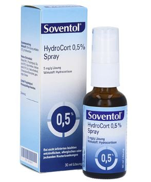 Soventol Hydrocort 0.5% Spray 30ml Bottle