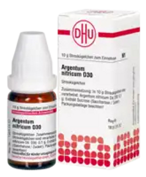 Argentum Nitricum 30X (D30) Globuli (Globules) 10g Argentum Nitricum 30X (D30) Globuli (Globules) 10g
