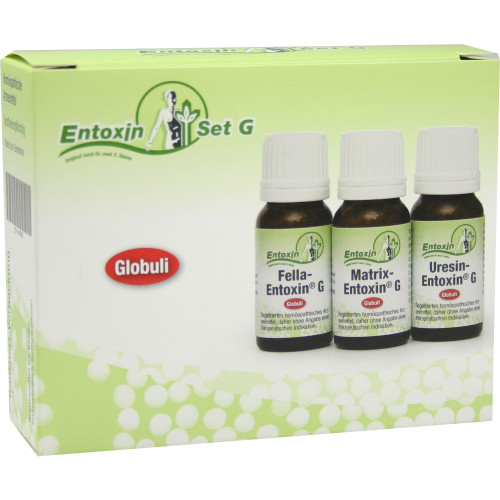 Entoxin Set G Globuli (Globules) 3 x 10g