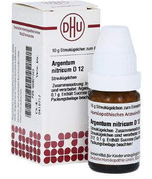 Argentum Nitricum 12X (D12) Globuli 10g