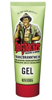Holzhacker Franzbranntwein (Wood Chopper Rubbing Alcohol) Gel 75ml