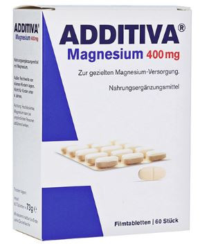 Additiva Magnesium 400mg Filmtabletten (Coated Tablets) 60st