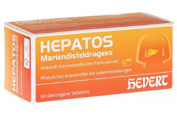 Hevert Hepatos Mariendiestel (Milk Thistle) Dragees 60st