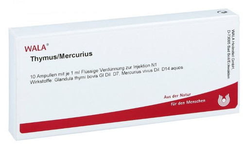 Thymus/Mercurius Ampullen (Ampoules) 10 x 1ml