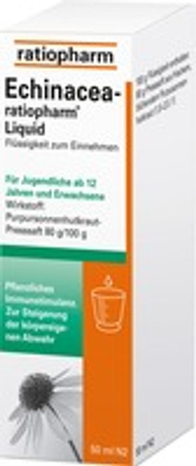Echinacea Ratiopharm Liquidum (Liquid) 1 x 50ml Bottle Echinacea Ratiopharm Liquidum (Liquid) 1 x 50ml Bottle