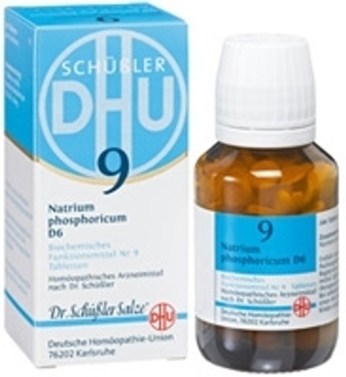 Schuessler Salts Nr9 Natrium Phosphoricum 6X (D6 ) Tabletten (Tablets) 420st