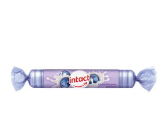 Intact Traubenzucker Heidelbeere-Joghurt (Blueberry Yoghurt) Roll 40g
