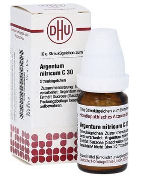 Argentum Nitricum C30 Globuli 10g
