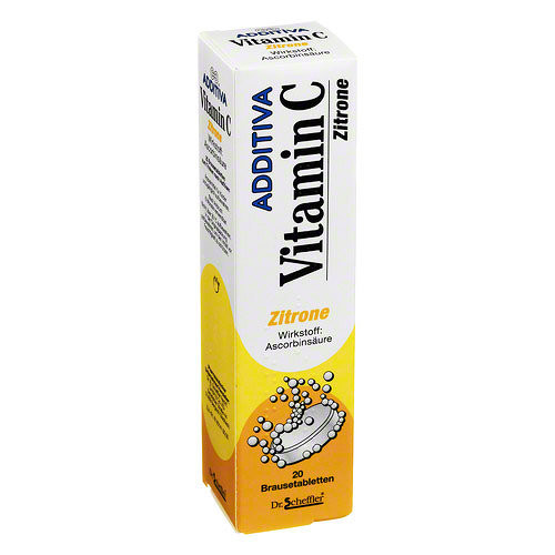 Additiva Vitamin C 1g Brausetabletten (Tablets) 20st Additiva Vitamin C 1g Brausetabletten (Tablets) 20st