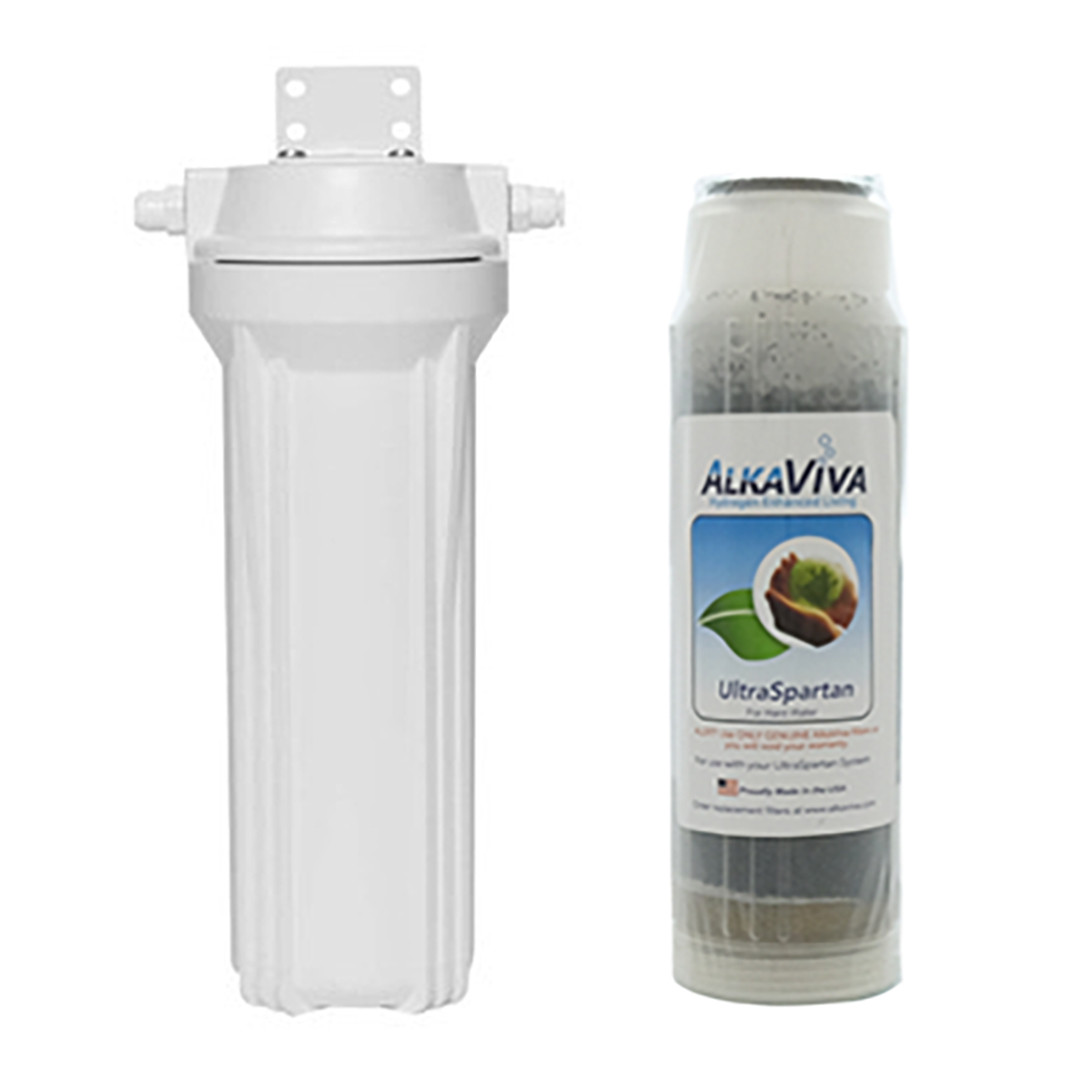 AlkaViva UltraSpartan Hard Water Filter and Housing
