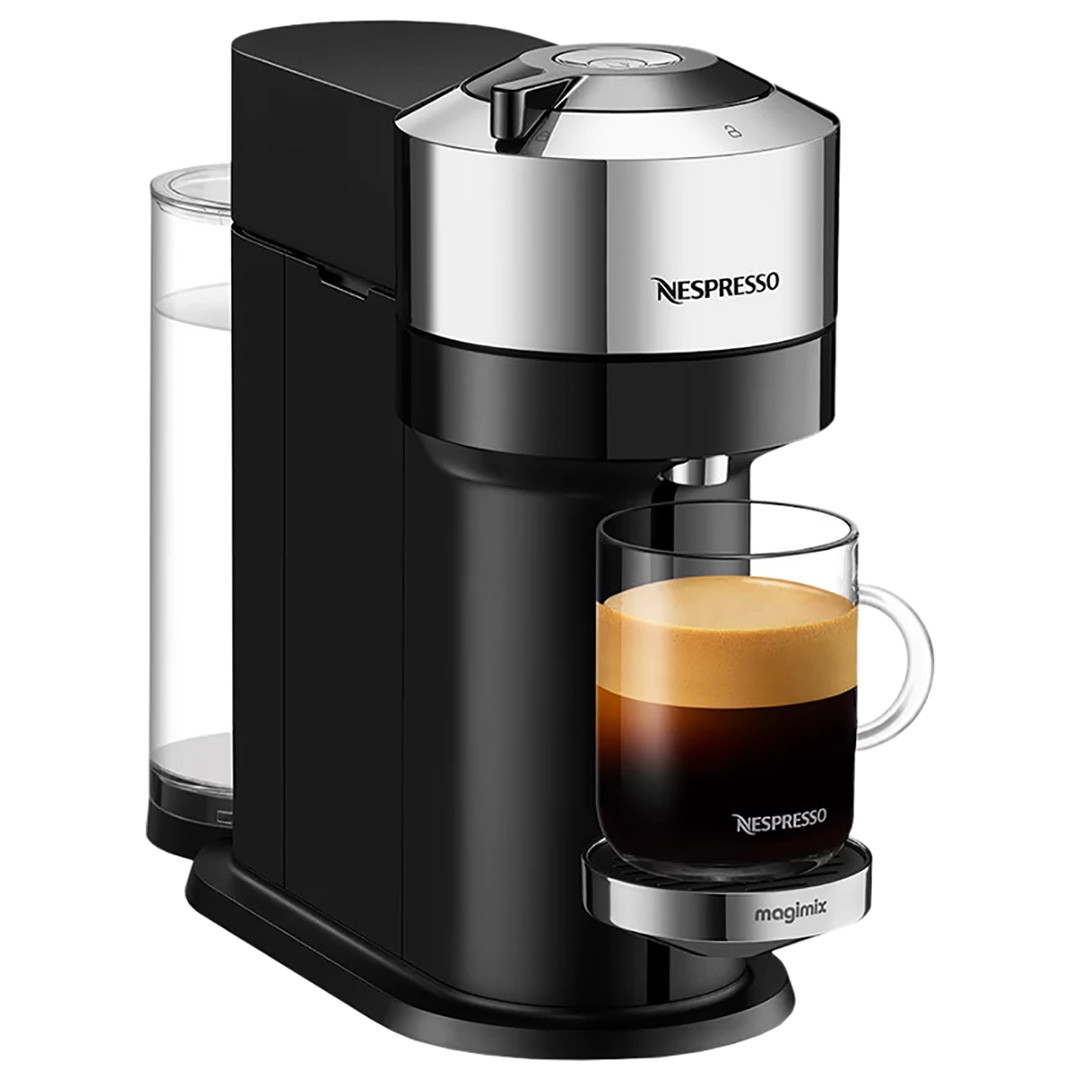 Nespresso by Magimix Next Deluxe 11709 Coffee Machine in Chrome | Juicers.ie