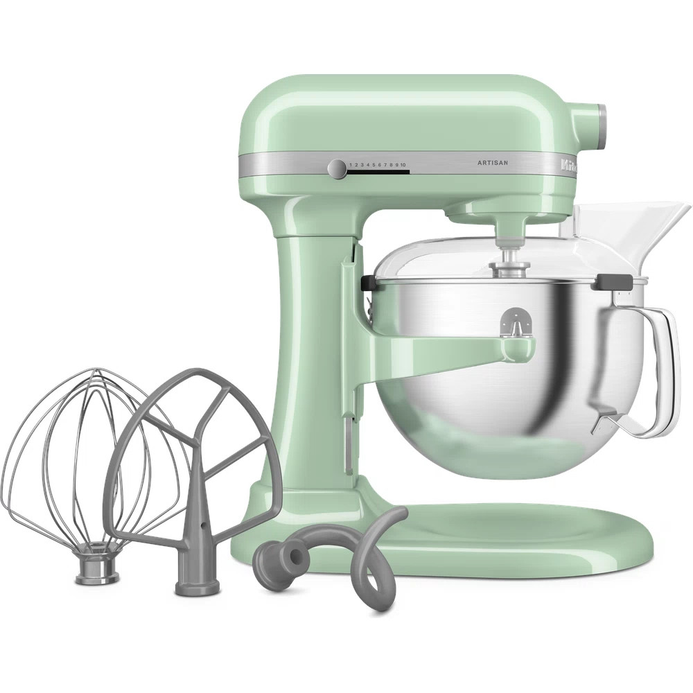 KitchenAid 5KSM125BCU Artisan Stand Mixer in Pistachio Juicers.ie