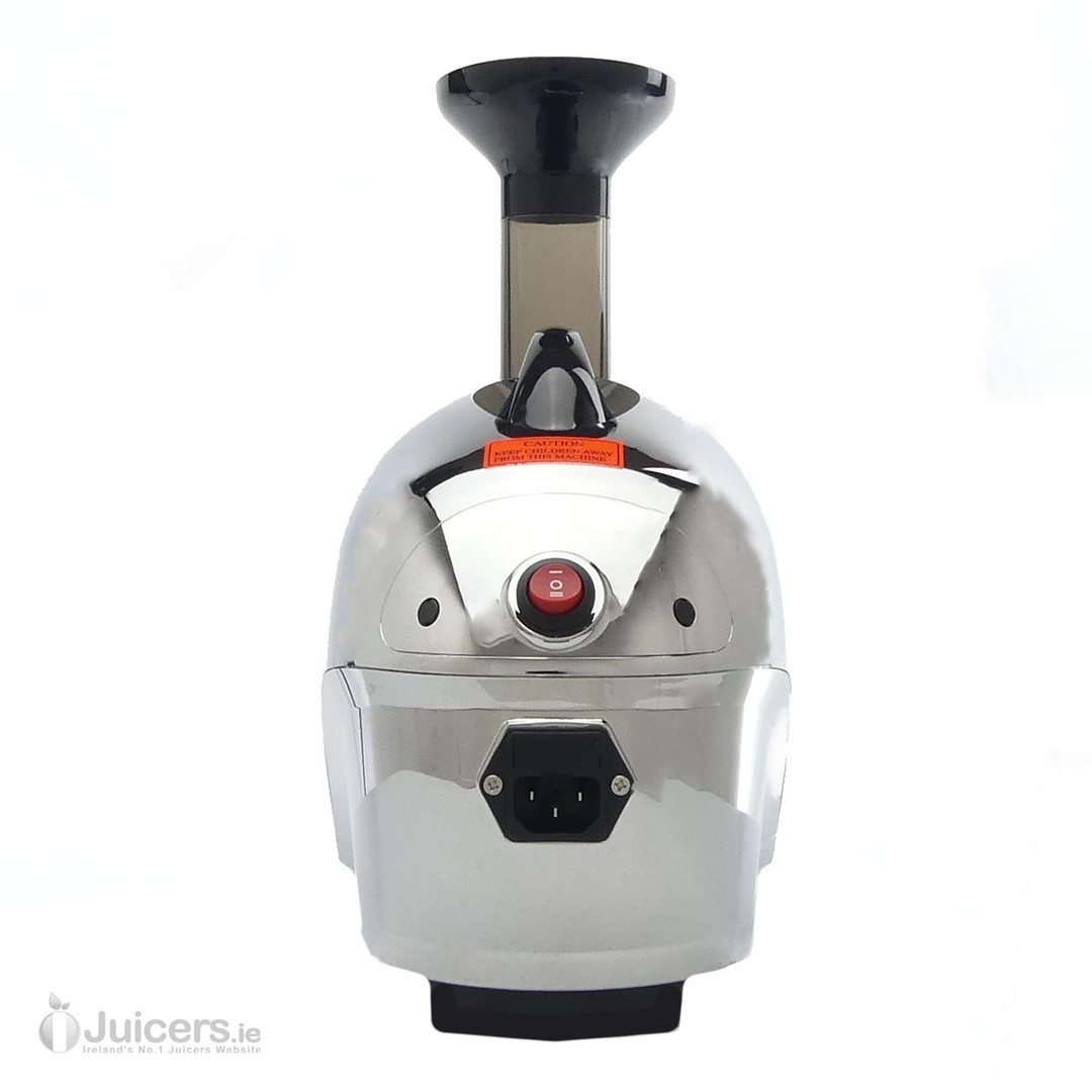 Tribest Solostar 4 Horizontal Slow Juicer in Chrome Juicers.ie