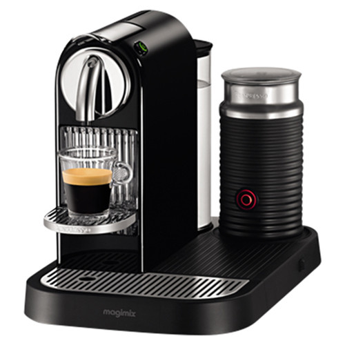 Nespresso Citiz Milk Coffee Machine in Black by Magimix