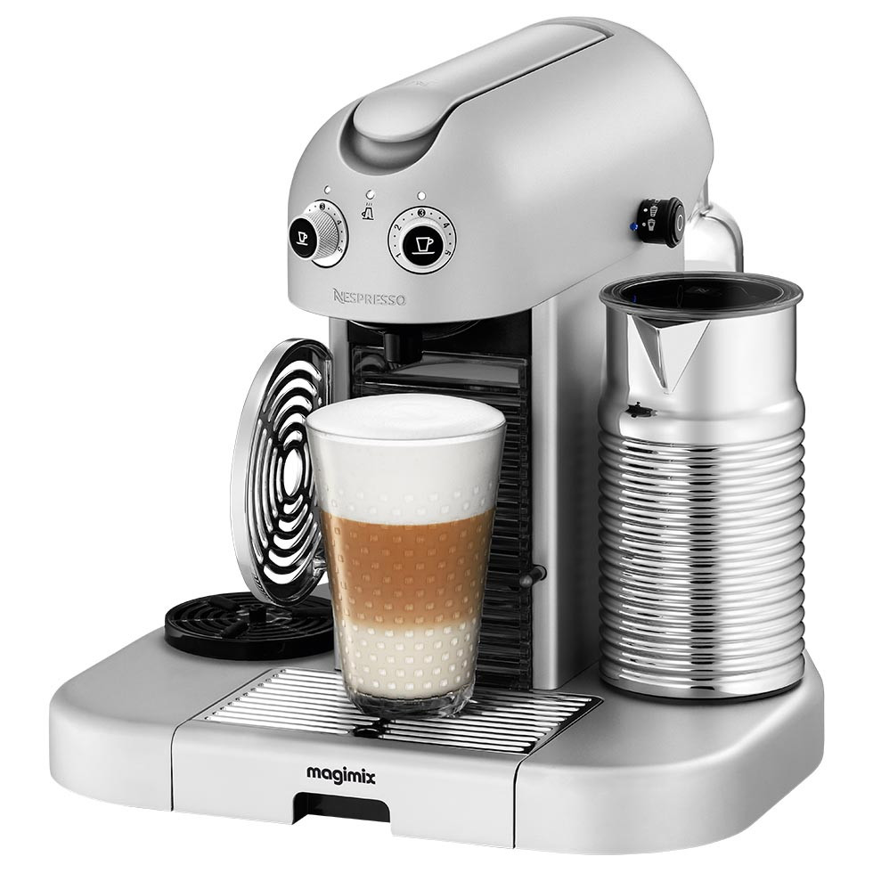 Nespresso Gran Maestria Coffee Machine in Silver | Juicers.ie