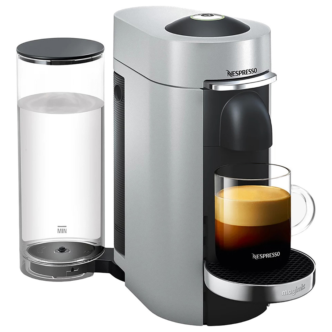 Nespresso by Magimix Vertuo Plus 11386 Coffee Machine in Silver