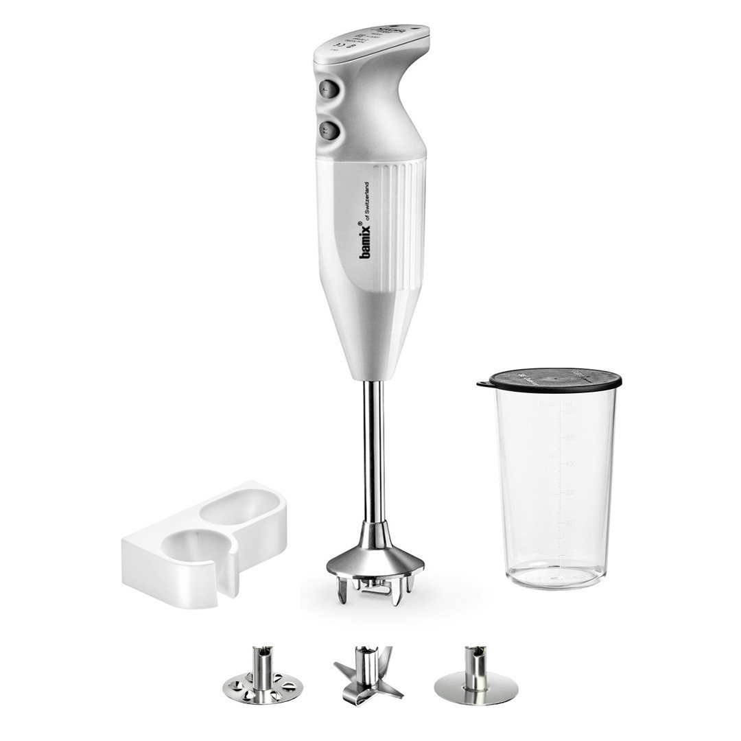 Bamix Mono Hand Blender in White - Main Image