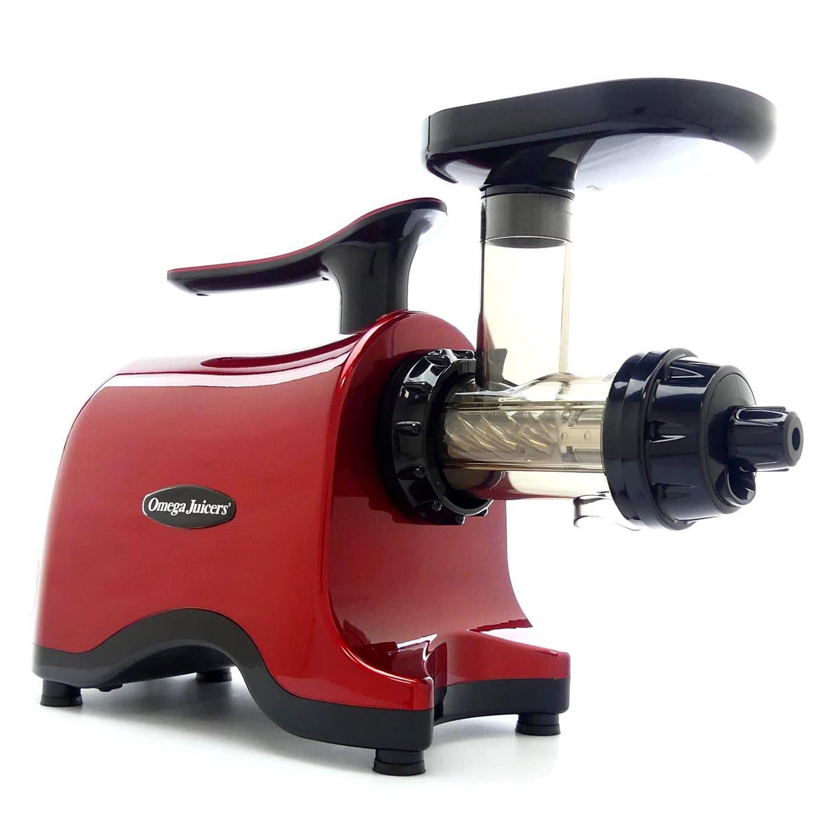 Omega TWN30R Twin Gear Juicer in Red Juicers.ie