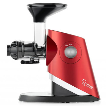 Sana EUJ-727 Supreme Horizontal Slow Juicer in Red