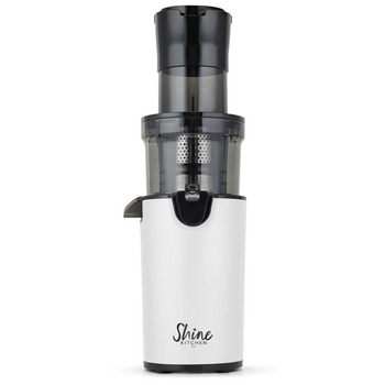 Shine Kitchen CO. Easy Cold Press Juicer With XL Feed Chute By Tribest In White SJX-1WH-C