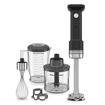 KitchenAid Go Cordless Hand Blender And Accessories (Without Battery) 5KHBRV05BM 	