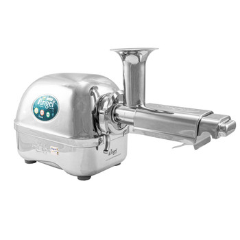 Angel 7500 Twin Gear Slow Juicer in Stainless Steel