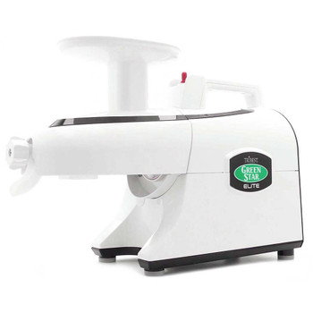 Green Star Elite GSE-5000 Twin Gear Juicer in White