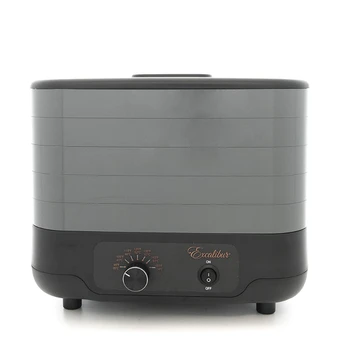 Excalibur 5-Tray Stackable Dehydrator in Grey ECB50B