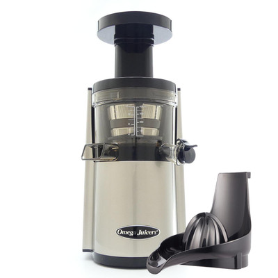 Omega VERT VSJ843RS Slow Juicer in Silver