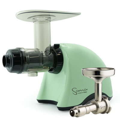Omega Sana EUJ-707PG Juicer in Pistachio Green