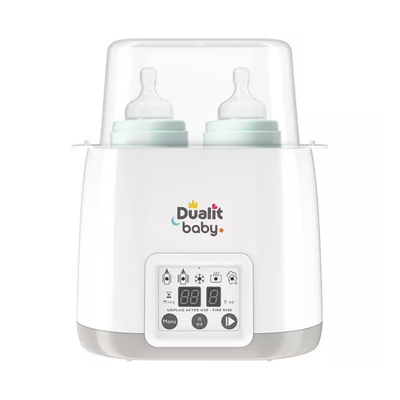 Dualit Baby Double Bottle Warmer in White - 11020