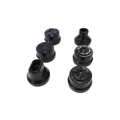 Omega 8006 Nozzle Set in Black