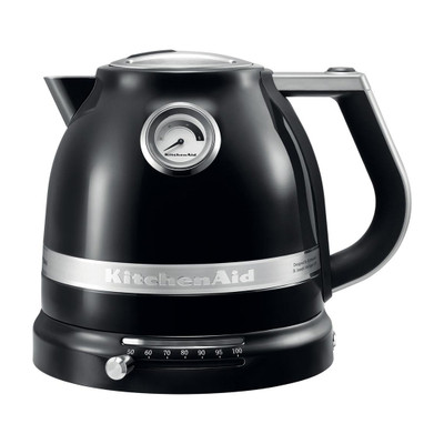 KitchenAid Artisan 1.5L Variable Temperature Kettle in Onyx Black - 5KEK1522BOB