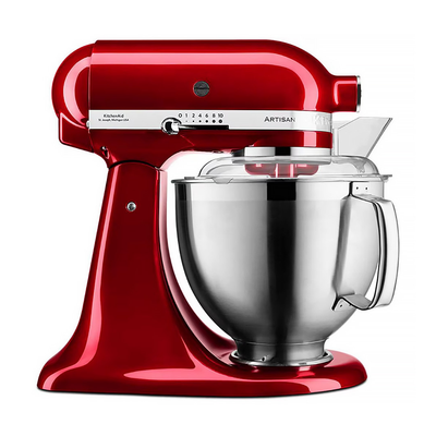 KitchenAid Artisan Premium 4.8L Tilt-Head Stand Mixer in Candy Apple - 5KSM185PSBCA