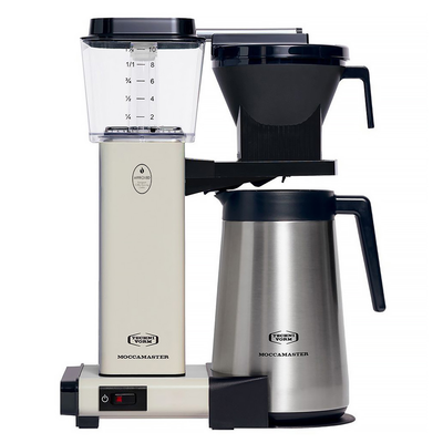 Moccamaster KBGT Coffee Machine in Off-White