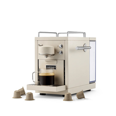 Sjostrand Original 2.0 Capsule Coffee Machine in Beige