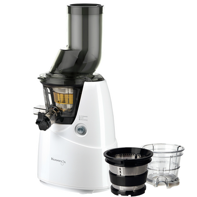 Kuvings B6000W Whole Fruit Juicer in White Plus Accessory Pack
