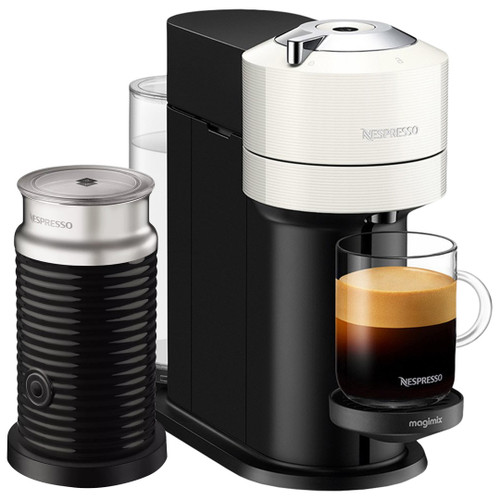 Magimix Nespresso Vertuo Next & Milk 11710 Coffee Machine in White