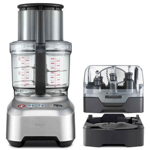 Sage the Kitchen Wizz Peel & Dice Food Processor BFP820UK in Brushed Aluminium