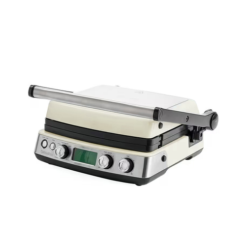 GreenPan Elite 3-in-1 Contact Grill indoor BBQ in Cream