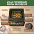 Excalibur 6 Tray Performance Digital Dehydrator in Stainless Steel (DH06SSSS33G)