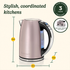 Cuisinart Signature Collection Multi-Temp Kettle in Vintage Rose