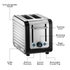 Dualit Architect 2-Slice Toaster in Stainless Steel