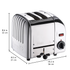 Dualit 2-Slice Classic Vario Toaster in Polished Stainless Steel