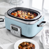 GreenPan Elite Slowcooker 6L in Blue Haze