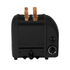 Dualit 2 Slot Stealth Classic Toaster in Matte Black